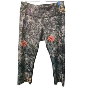 Calia By Carrie Underwood Hawiian Floral Athletic Hiking Women's Leggings L